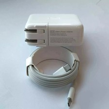 Lot 10 New Genuine 61W USB-C Adapter Charger For Apple MacBook Pro 13 inch A1718 picture