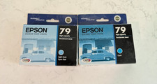 Epson 79 High Capacity Ink Cartridges Cyan & Light Cyan Genuine OEM EXPIRED 2016 picture