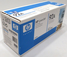 Genuine HP C4092A (92A) Black Toner Cartridge - NEW SEALED picture