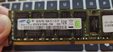 Samsung 16GB Kit (2x8GB) DDR3 ECC Reg Server RAM PC3L-10600R M393B1K70DH0-YH9 TE picture