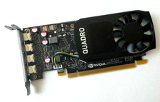 NVIDIA Quadro P1000 4GB GDDR5 4 Mini DP Low Profile Graphics Card picture