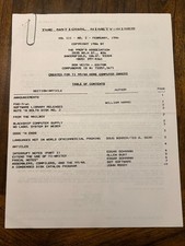 National Ninety-Niner TI-99/4A Users Group Newsletter, Febaury 1986 picture
