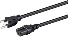 Cisco Router and Switch Power Cable -NEMA 5-15P to IEC320 C15 14 AWG 15A 250V 3' picture