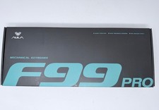 AULA F99 Wireless Gaming Keyboard Mechanical RGB Hot Swappable Blue/White picture