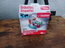 Imation Neon Diskettes MAC Formatted 2HD 1.40 MB 3.5