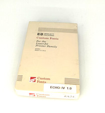 VINTAGE 1991 HEWLETT PACKARD CUSTOM FONTS CARTRIDGE 36596 ECHO IV 1.0 RM2-BIN49 picture