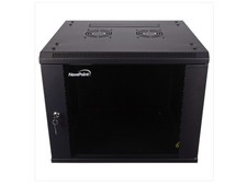 NavePoint Basic IT Wall Mount Network Server Data Cabinet Rack Glass Door picture