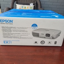 Epson EX31 3LCD Multimedia Projector SVGA 2500 Lumens H309A - New Open Box picture