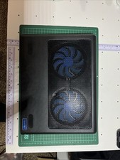 TeckNet Laptop Cooling Pad with 2 USB Powered Fans And USB Power Output - Used picture