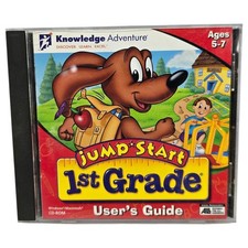 Jump Start 1st Grade Knowledge Adventure CD-ROM Homeschool Educational Learning picture
