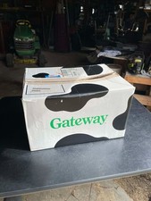 Vintage 1999 Gateway Computer EMPTY BOX ONLY Cow Print 17x13x10in MAKE OFFER picture