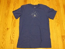 APPLE logo Camp Employee T-SHIRT Medium Blue Make Movie MD Retail Store Promo picture