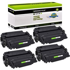 4PK CE255A 55A Toner fit for HP LaserJet Pro 500 MFP M521DN M521DW M521DX M521DZ picture