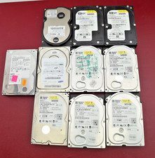 10 IDE SATA ATA Hard Drive Lot WD Hitachi Samsung Parts Only 5986 picture
