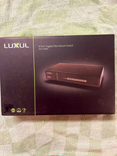 Luxul AGS-1008M 8-Port Gigabit Unmanaged Flex-Mount Ethernet Switch RJ-45 bundle picture