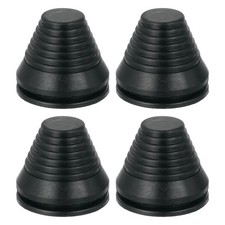 4 Pcs Tower Shaped Grommet 40mm 1.57 Inch, Rubber Plugs Hole for Wire Cable picture