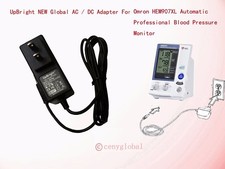 8V AC/DC Adapter For Omron HEM-907 HEM-907XL Pro Blood Pressure Monitor Charger picture