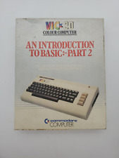 VIC-20 An Introduction to Basic:Part 2 manual and software Cassettes with box picture
