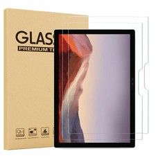 2X Crystal Clear Tempered Glass Screen Protector for Microsoft Surface Pro 7 picture
