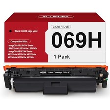 ALLWORK 069H HIGH CAPACITY 1-PACK BLACK TONER CARTRIDGE REPLACEMENT FOR CANON picture