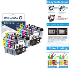 LCL Ink Cartridge for Brother MFC-J491DW MFC-J497DW MFC-J690DW MFC-J895DW 8-Pack picture