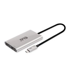 Club 3D CSV-1586 Thunderbolt 3 to DisplayPort™ Dual Monitor 4K60Hz-M/F picture