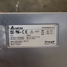 Delta EnergE 3000B Server Power Supply Module DPR3000B-48 ESR-48/60A Rectifiers picture