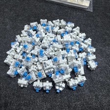 3-Pin Blue Keyboard Switches - Mechanical Keyboard Clickers for 20/20/50/100X picture