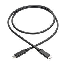 Tripp Lite Super Fast USB-C Cable (M/M) - USB 3.2, Gen 2 (10 Gbps), 5A (100W)  picture