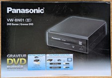 Panasonic VW-BN01 External DVD Burner Complete With Manual, AC Adapter, Box EUC picture