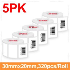 Self-Adhesive Thermal Label Paper for E210 P50 M110 M200 M220 Printers 20-50mm picture