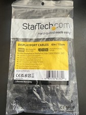 Startech 6in mini DisplayPort to DisplayPort video cable adaptor MDP2DPMF6IN picture