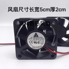 Delta BFB0512HH 5020 DC12V 0.32A 5cm 2-Wire Cooling Fan picture