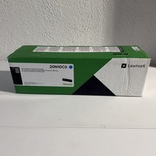 Lexmark 20N10C0 Cyan Toner Cartridge Brand New picture