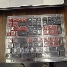 XVX Pink Red Keycaps PBT Keycap Set Lipstick Make-up Colors OPEN BOX picture