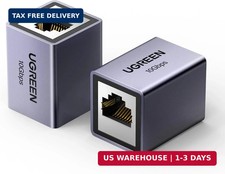 UGREEN Ethernet Coupler 10Gbps, 2Pack, Aluminum Alloy Shell, Space Grey picture