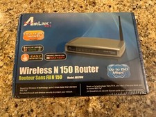 Wireless N 150 Home Router AirLink 101 AR570W 150Mbps NOS SEALED BOX picture