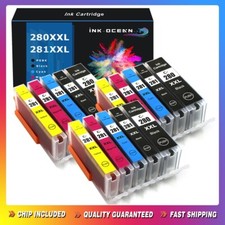15 Pack PGI-280XXL CLI-281XXL Ink for Canon TR7520 TR8520 TS6120 TS8120 TS9120 picture