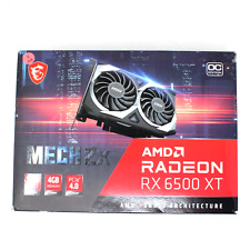 MSI AMD Radeon RX 6500 XT MECH 2X OC Edition Graphics Card 4GB New Open Box picture