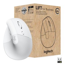 Logitech Lift for Business, Vertical Ergonomic Mouse Off White picture