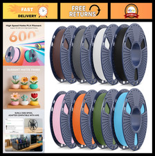 High-Speed Matte PLA 3D Printer Filament Bundle - Premium Quality, Versatile Col picture