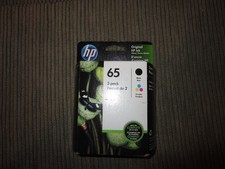 HP 65 Combo Ink Cartridges Black & Color OEM  New Genuine (Expired APR 2024) picture