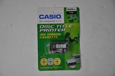 NEW  Casio TR-18BK-S Black Ink Disc Title Printer Ink Ribbon Cassette TR-18BK-S picture