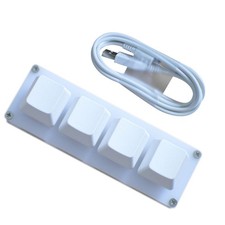 4-key Keypad Keyboard USB Mini Mechanical Keyboard DIY Custom Shortcut Macro a picture