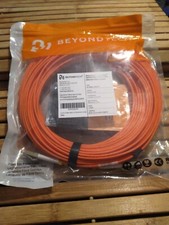 LC/UPC to LC/UPC Fiber Patch Cable OM2 Multimode Duplex  3m 20ft   Beyondtech picture