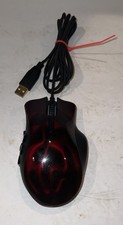 Rare Razer Naga Hex Wraith Red Laser Gaming Mouse RZ01-0075 MMO MOBA picture