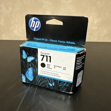 HP 711 80-ml Black DesignJet Ink Cartridge, CZ133A - 05/2028 picture