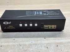 CKL 4 Dual HDMI 4 Port  KVM SWITCH/ No Power Adapter/ JUA3586 picture