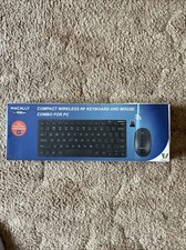Macally Small Wireless Keyboard and Mouse Combo for PC (black) picture