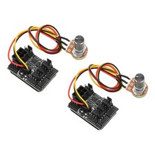 2 Pcs PC Fan Controller 3 Pin 4 Pin Fan Adapter PWM PC Case Cooling Fan Hub 8 picture